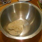 Dough, pre-rise 1