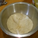 Dough, post-rise 1