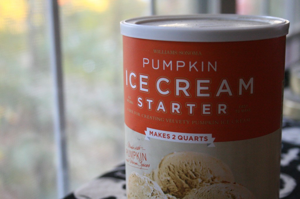 Williams-Sonoma: Pumpkin Ice Cream Starter