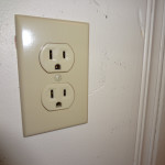 newly installed outlet
