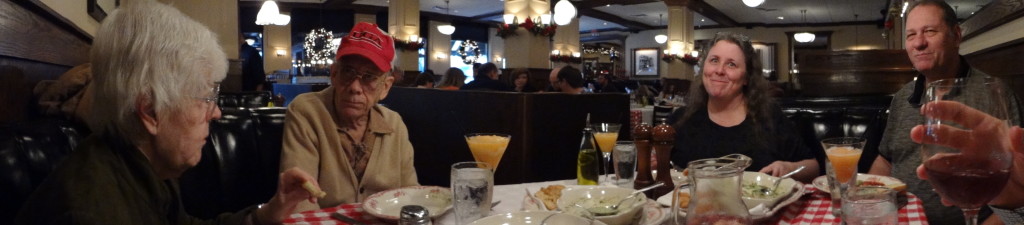 My birthday dinner at Maggiano's.