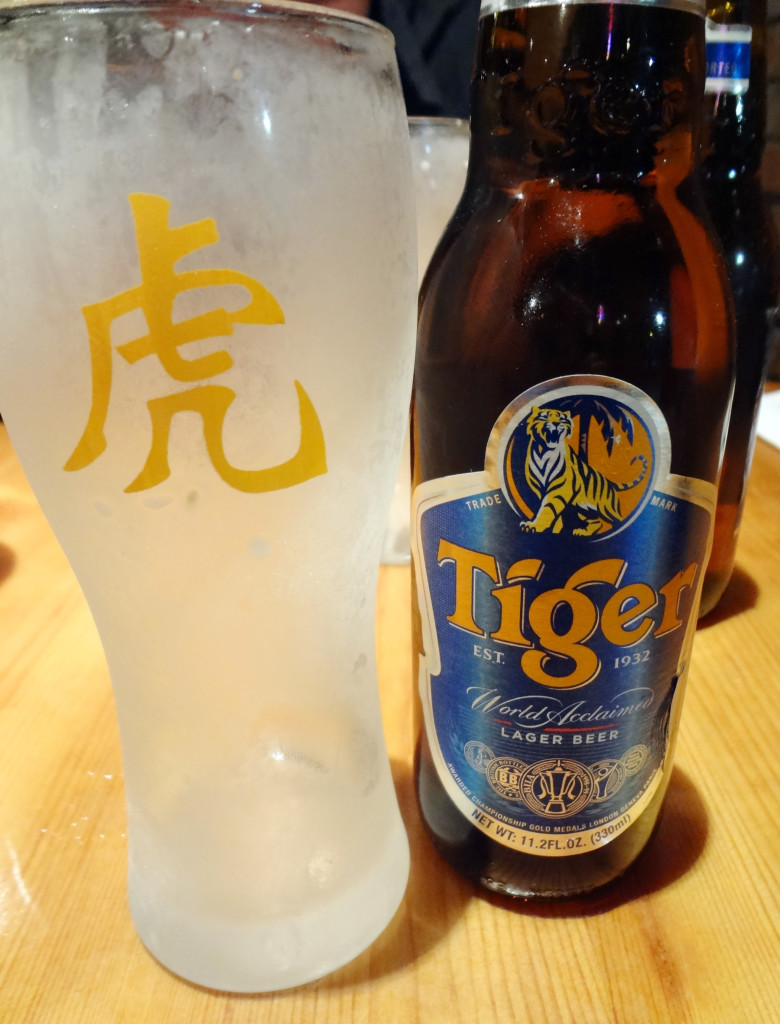 Tiger Beer - A Malayan beer