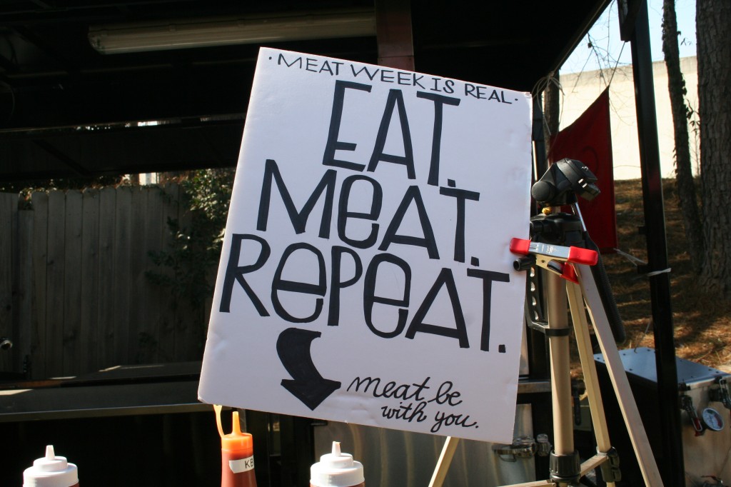The Meat Week Mantra