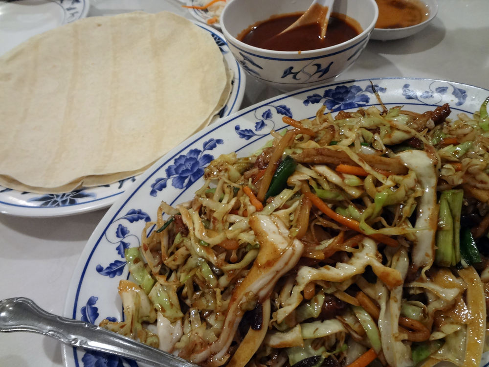 Vegetarian Moo Shu "Pork"