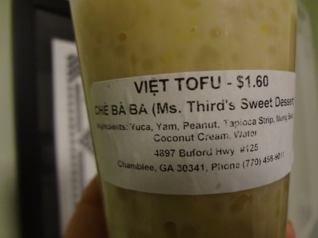 Che ba ba Viet Tofu