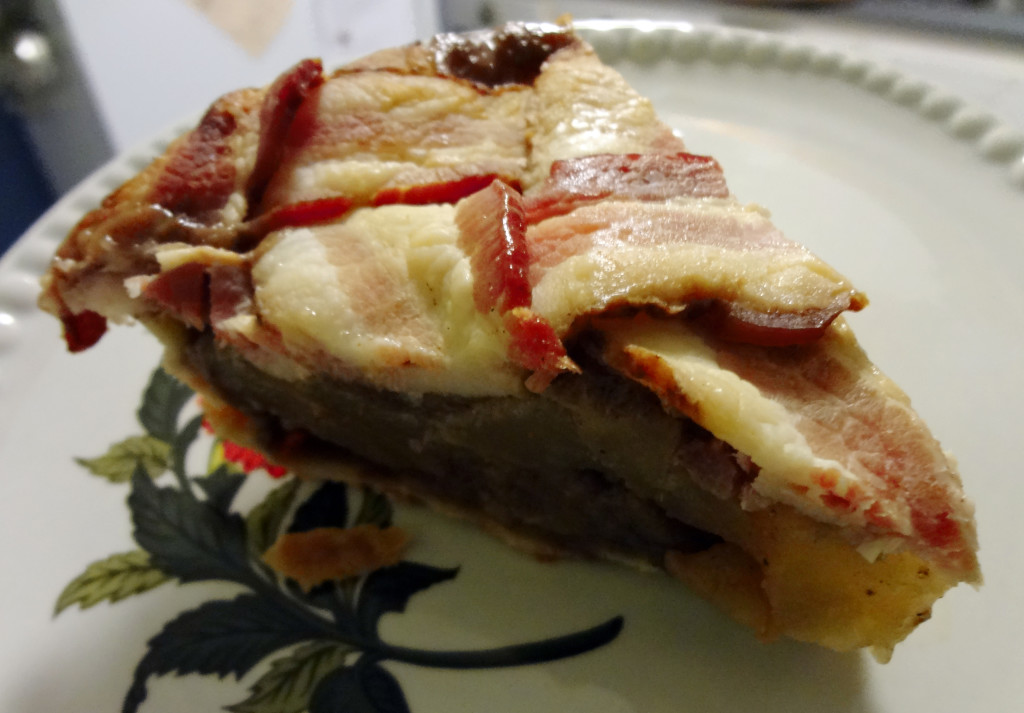 Slice of bacon apple pie. AMURRICAH.