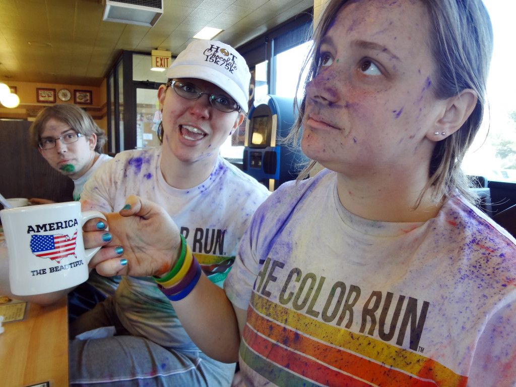 Color Run at Waffle House