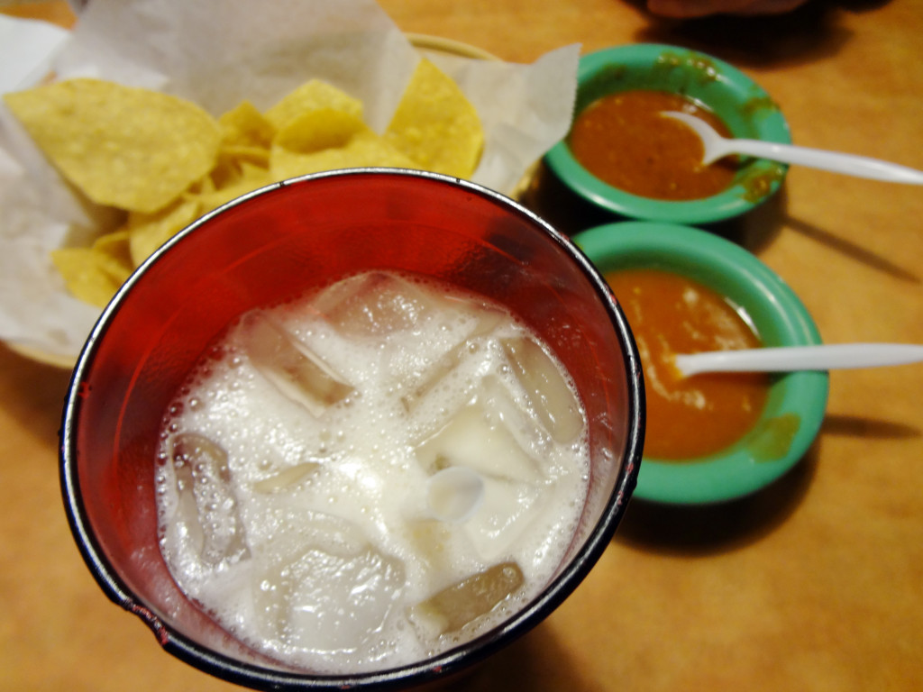 Chips and Salsa and Horchata