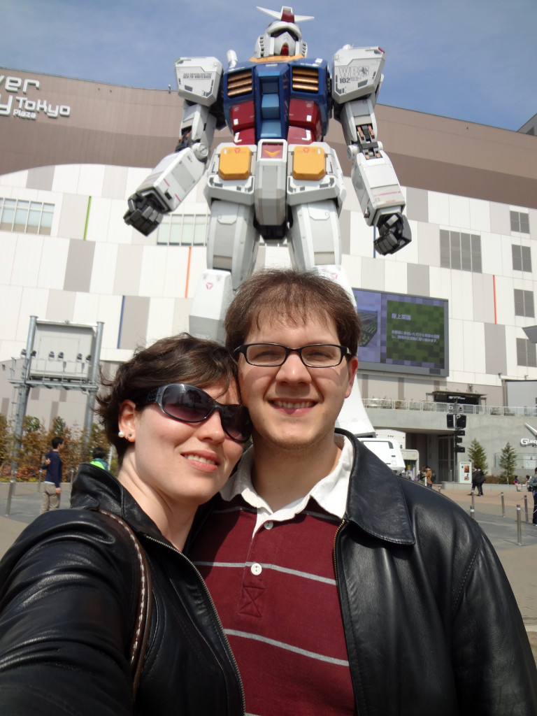 Giant Gundam at Diver City.