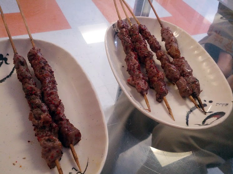 Te Wei Bei Jing Kabobs Beef and Lamb Kabobs