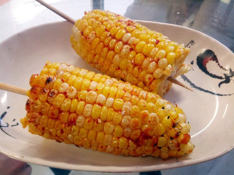 Resplendent corn cob kabobs 