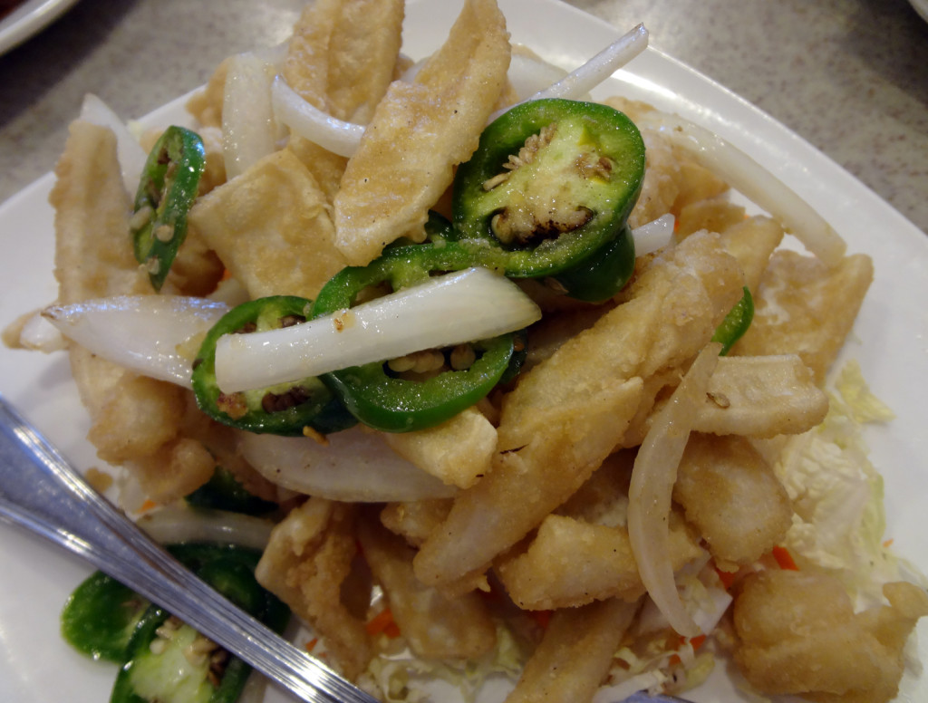 Salted pepper squid