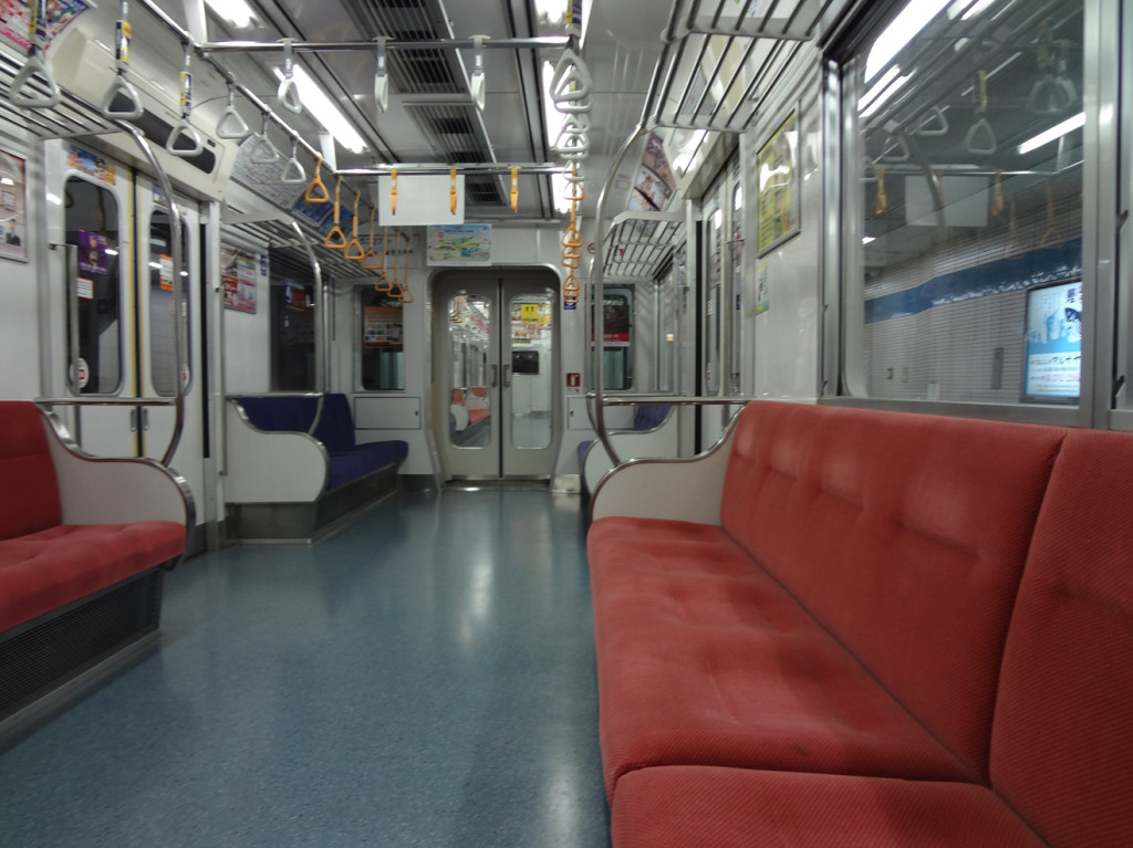 Tokyo Trains: Inside A Car