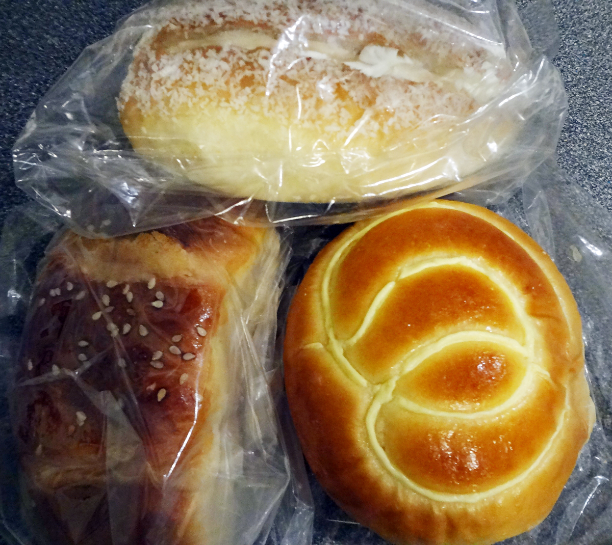 Assorted baked good from Mastery Bakery