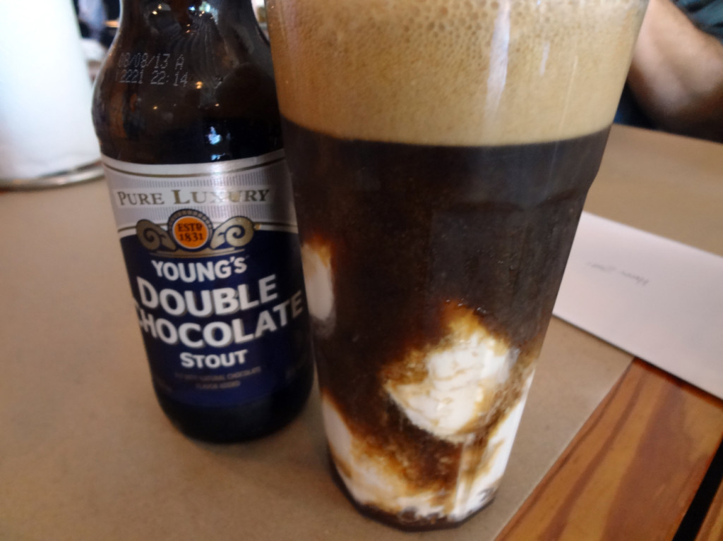 Adult float with Young's Chocolate Stout