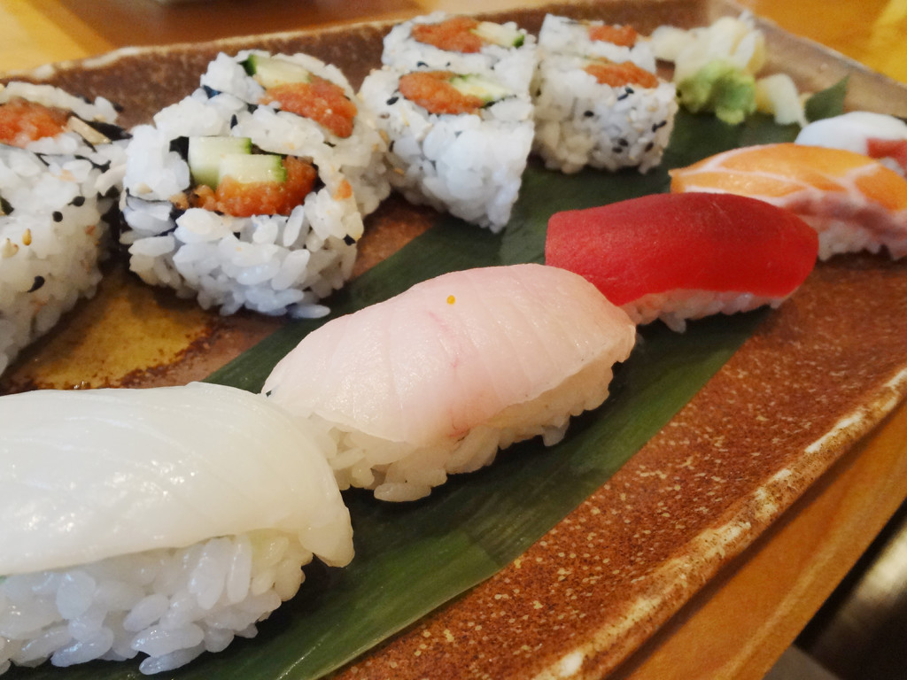 My sushi lunch special from Sushi Huku