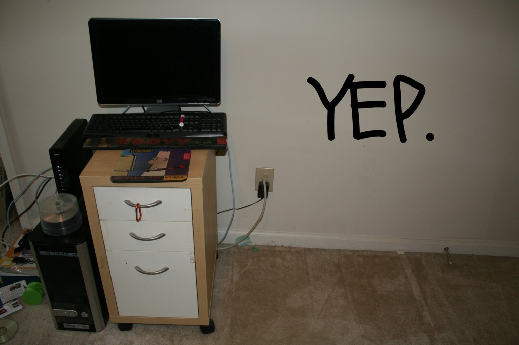 Computer Desk After
