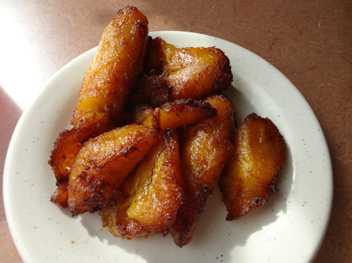 Maduros - fried plantains