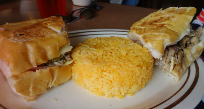 The Cuban sandwich