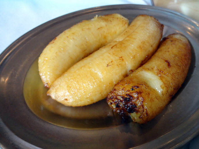 Fried plantains from Fogo