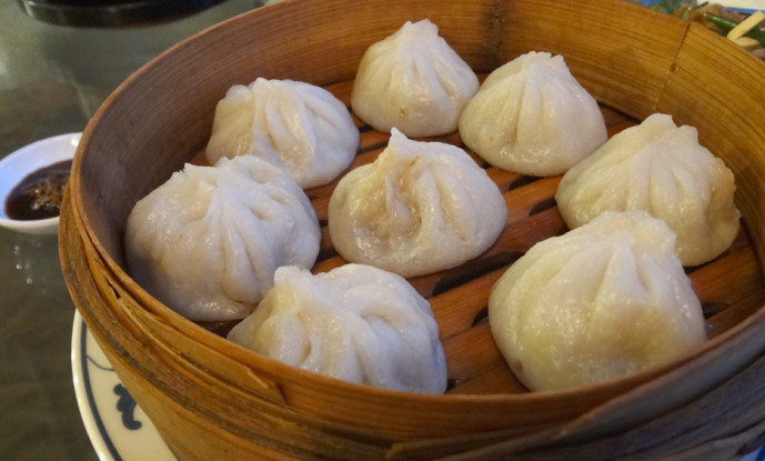 Shanghai dumplings AKA pork soup dumpling