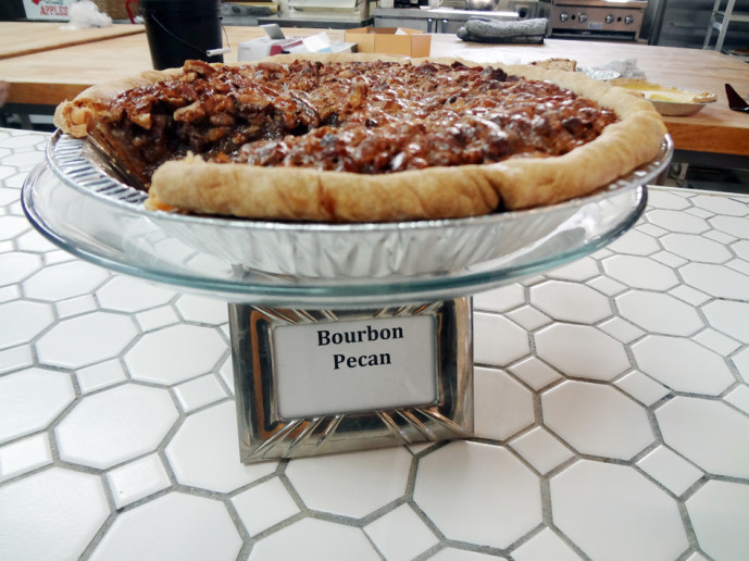 Pie Shop bourbon pecan pie
