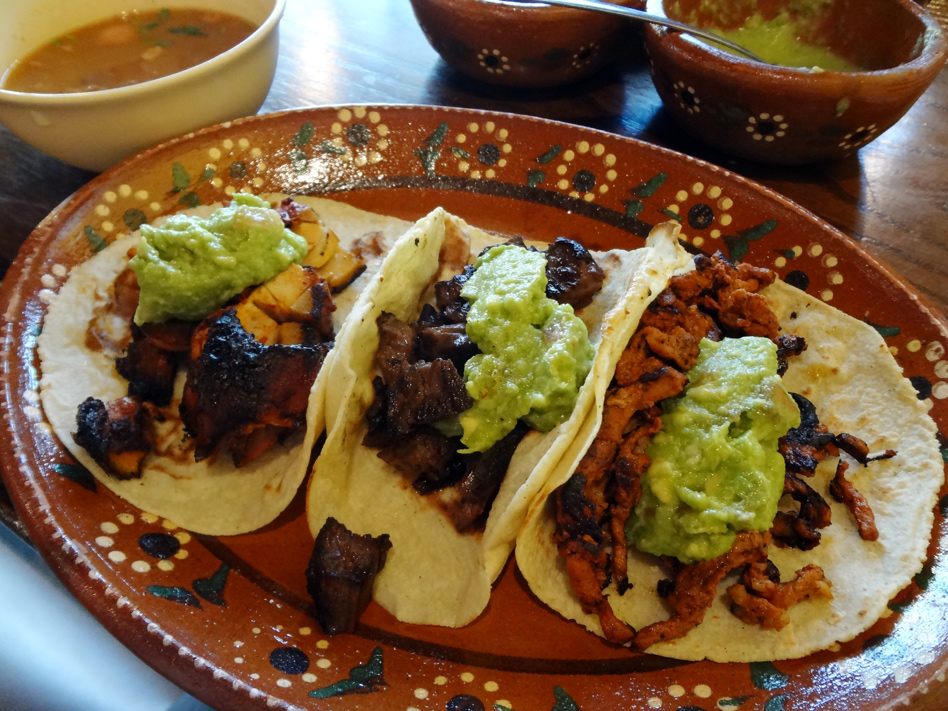 Three taco lunch special at La Costilla Grill on Buford Highway