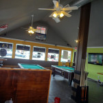ANother blurry interior shot of J Buffalo Wings