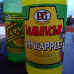 Jamaican Pineapple and Ting from One Love Jerk Grill