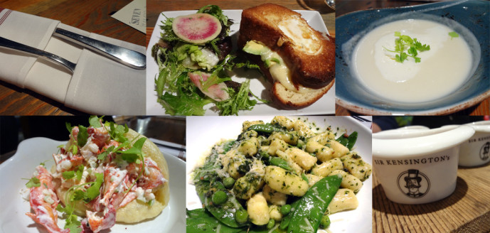 Seven Lamps lobster roll, gnocchi, grilled cheese, and more