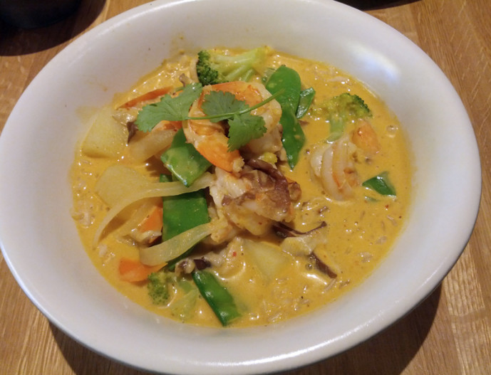 Penang Curry, shrimp