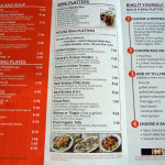Chow Bing menu