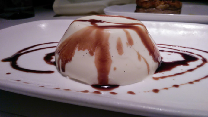 Panna Cotta with a Balsamic Reduction