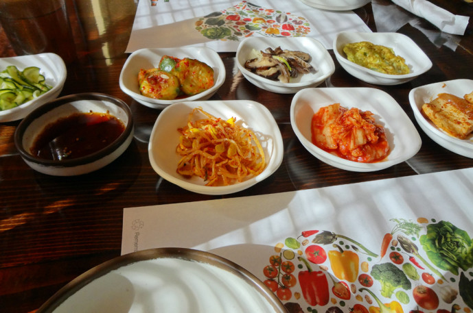 Banchan in the afternoon