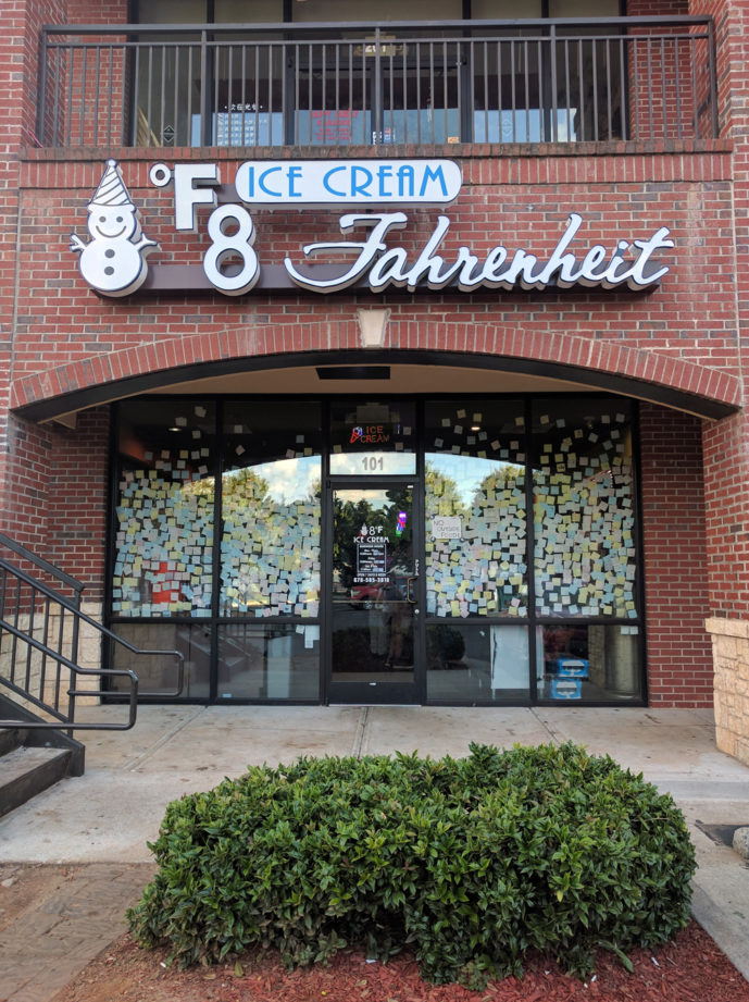 8° Fahrenheit Ice Cream exterior